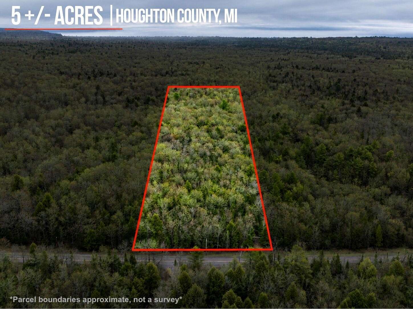 5 Acres of Land for Sale in Lake Linden, Michigan