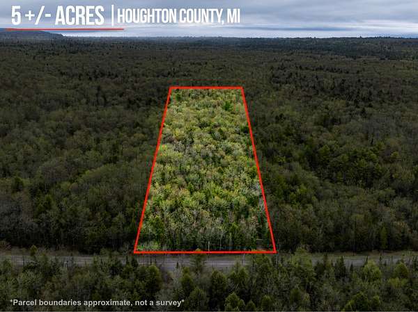 5 Acres of Land for Sale in Lake Linden, Michigan