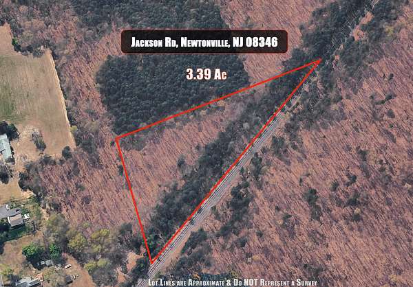 3.39 Acres of Land for Sale in Newtonville, New Jersey