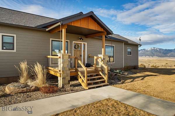 23.9 Acres of Recreational Land with Home for Sale in Sheridan, Montana