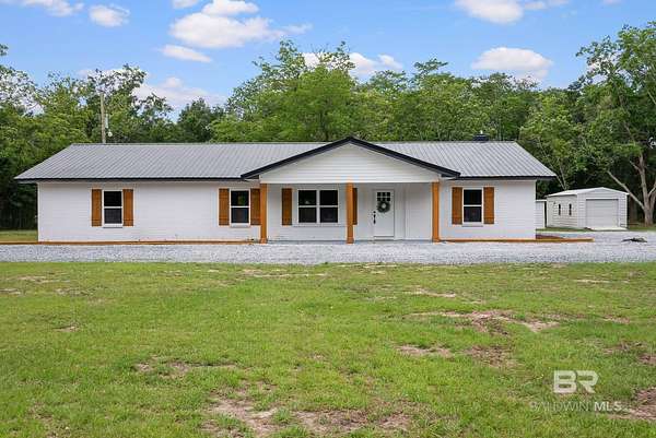 2.39 Acres of Land with Home for Sale in Elberta, Alabama