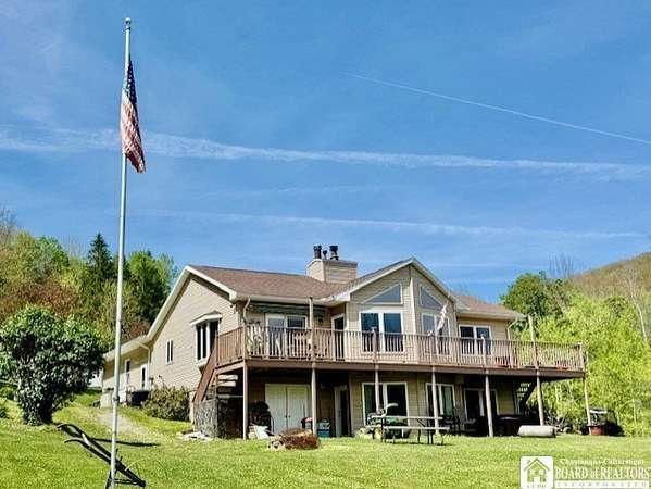 6.8 Acres of Land with Home for Sale in Hinsdale, New York