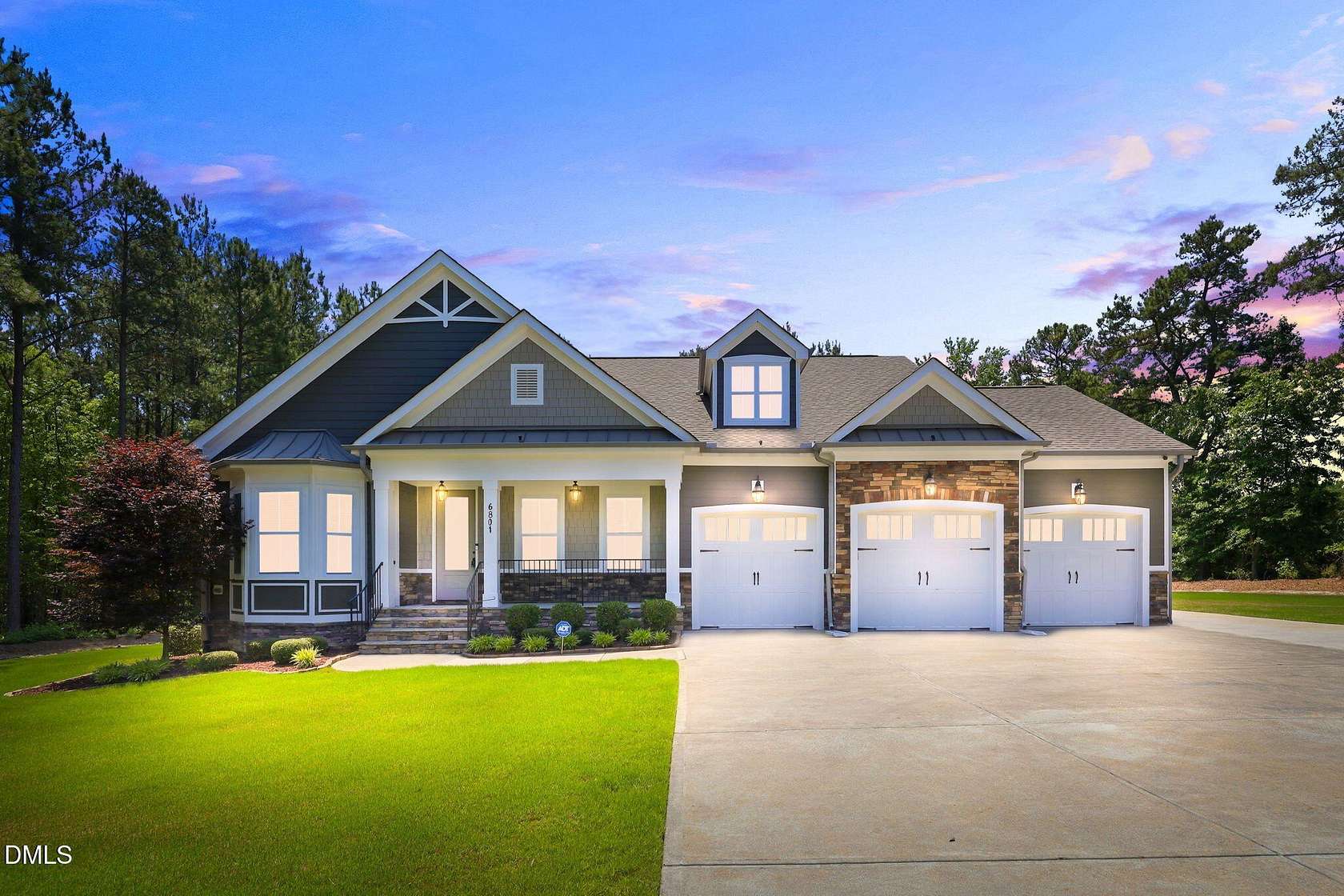 4.56 Acres of Land with Home for Sale in Wake Forest, North Carolina