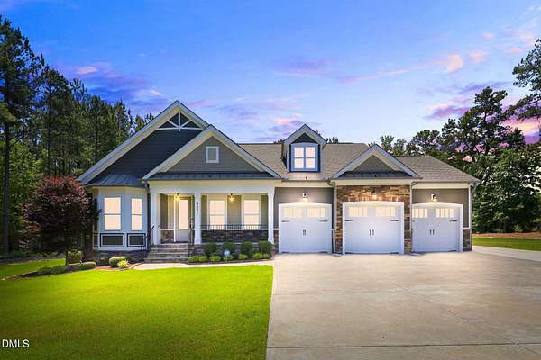 4.56 Acres of Land with Home for Sale in Wake Forest, North Carolina