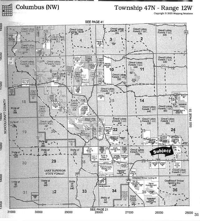 13 Acres of Recreational Land for Sale in McMillan, Michigan