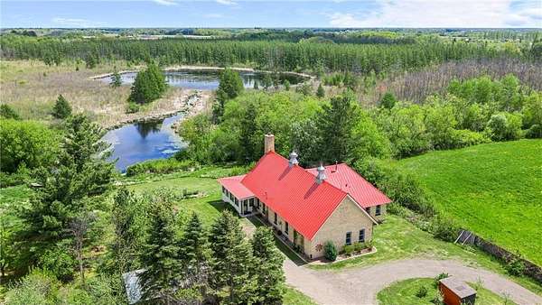 43.2 Acres of Land with Home for Sale in Braham, Minnesota