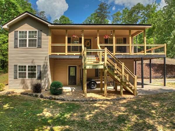 1.63 Acres of Land with Home for Sale in Ellijay, Georgia