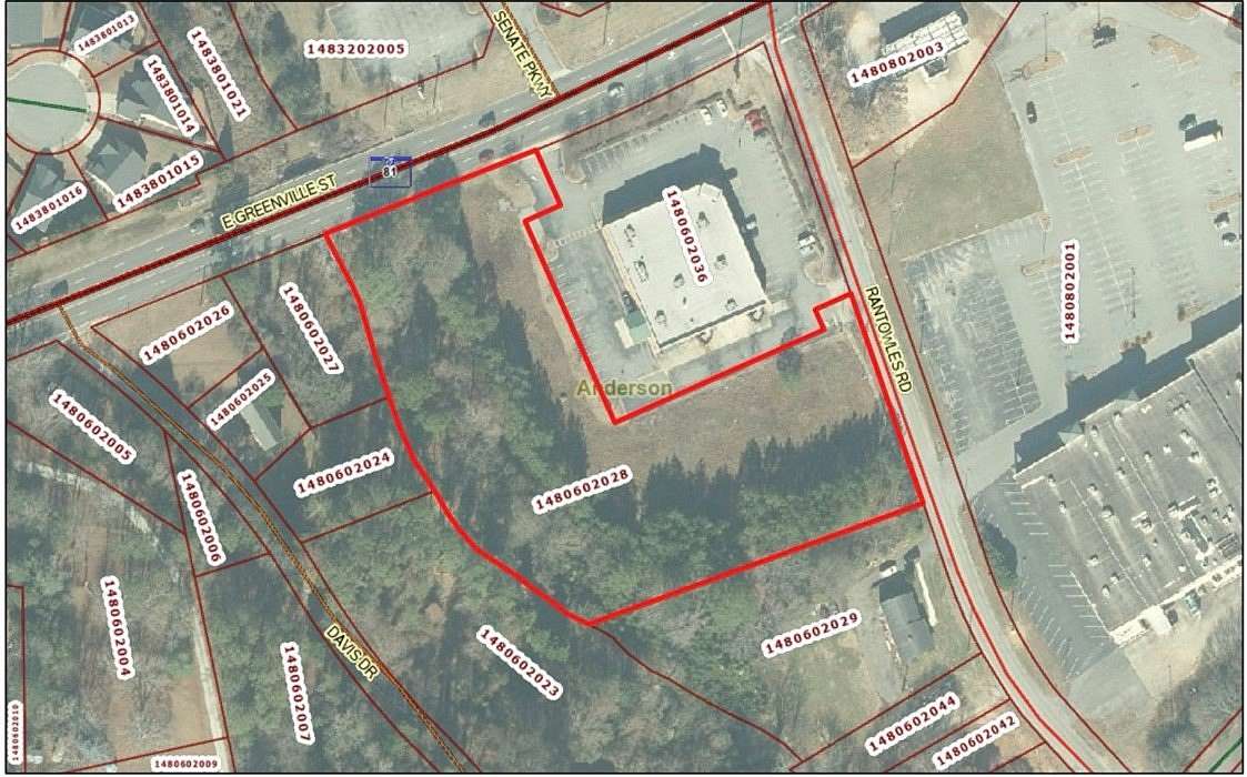 2.83 Acres of Commercial Land for Sale in Anderson, South Carolina