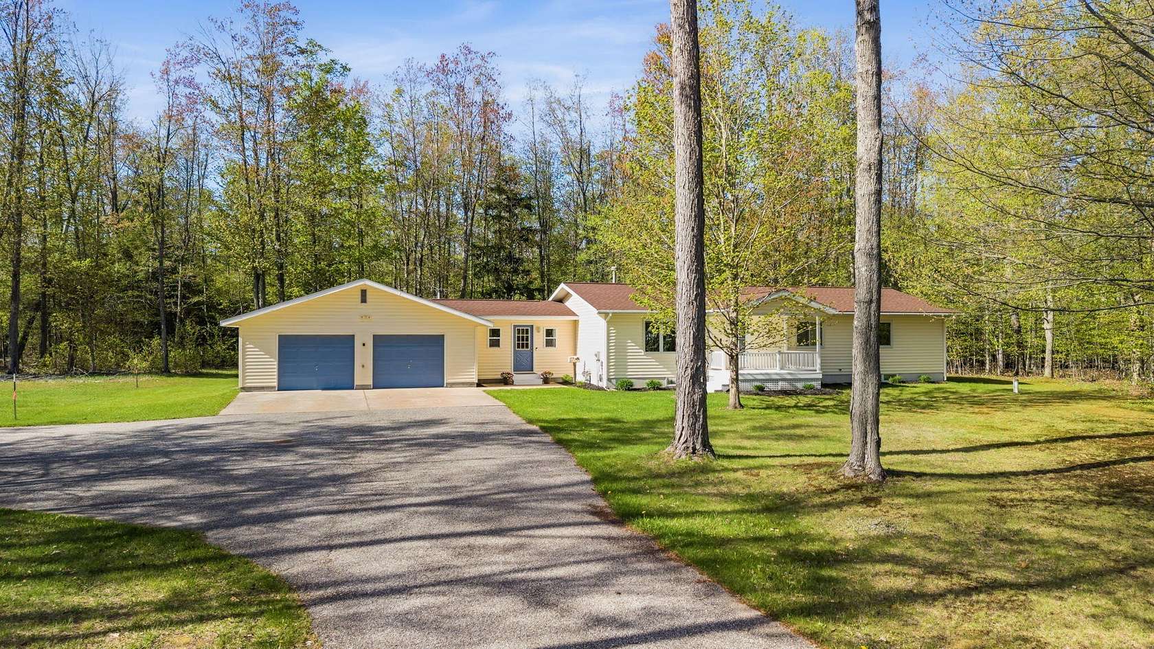 7 Acres of Land with Home for Sale in Cheboygan, Michigan