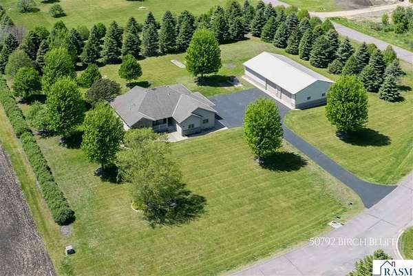 2.5 Acres of Land with Home for Sale in North Mankato, Minnesota