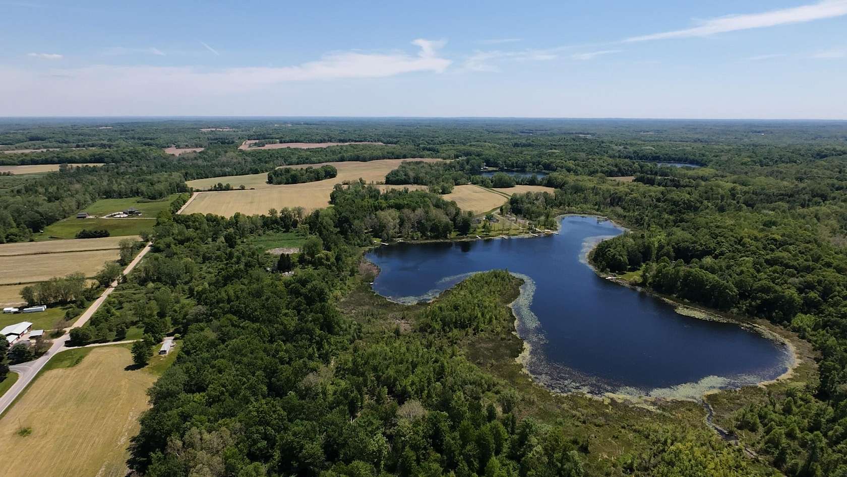 16.3 Acres of Recreational & Residential Land for Sale in Bangor, Michigan