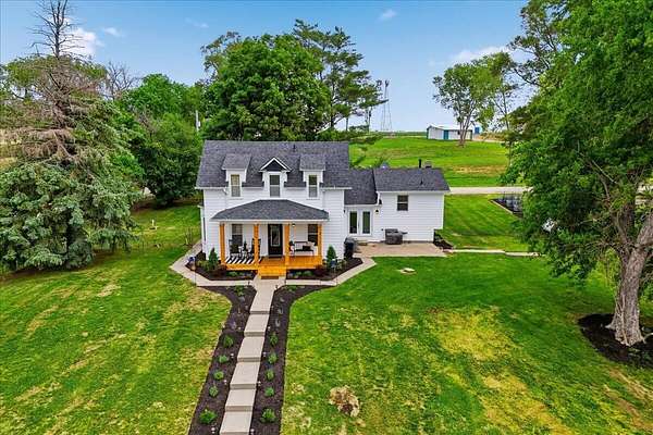 2 Acres of Land with Home for Sale in Underwood, Iowa