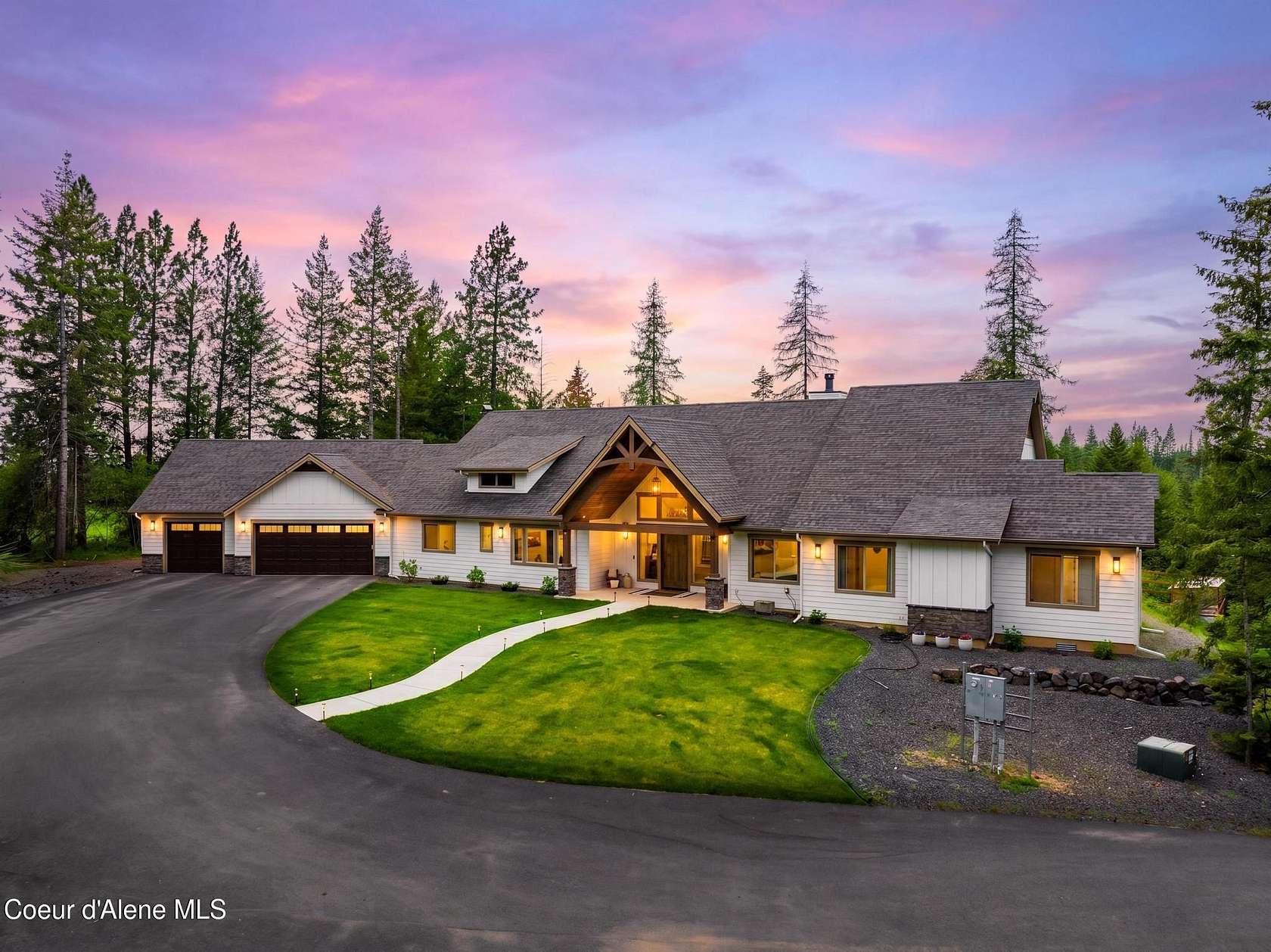 10 Acres of Land with Home for Sale in Hayden, Idaho