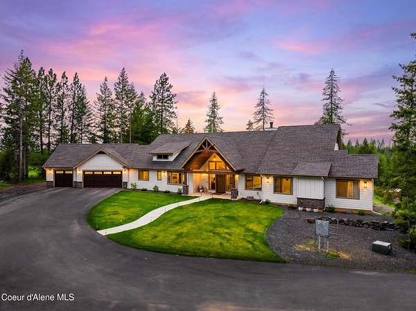 10 Acres of Land with Home for Sale in Hayden, Idaho
