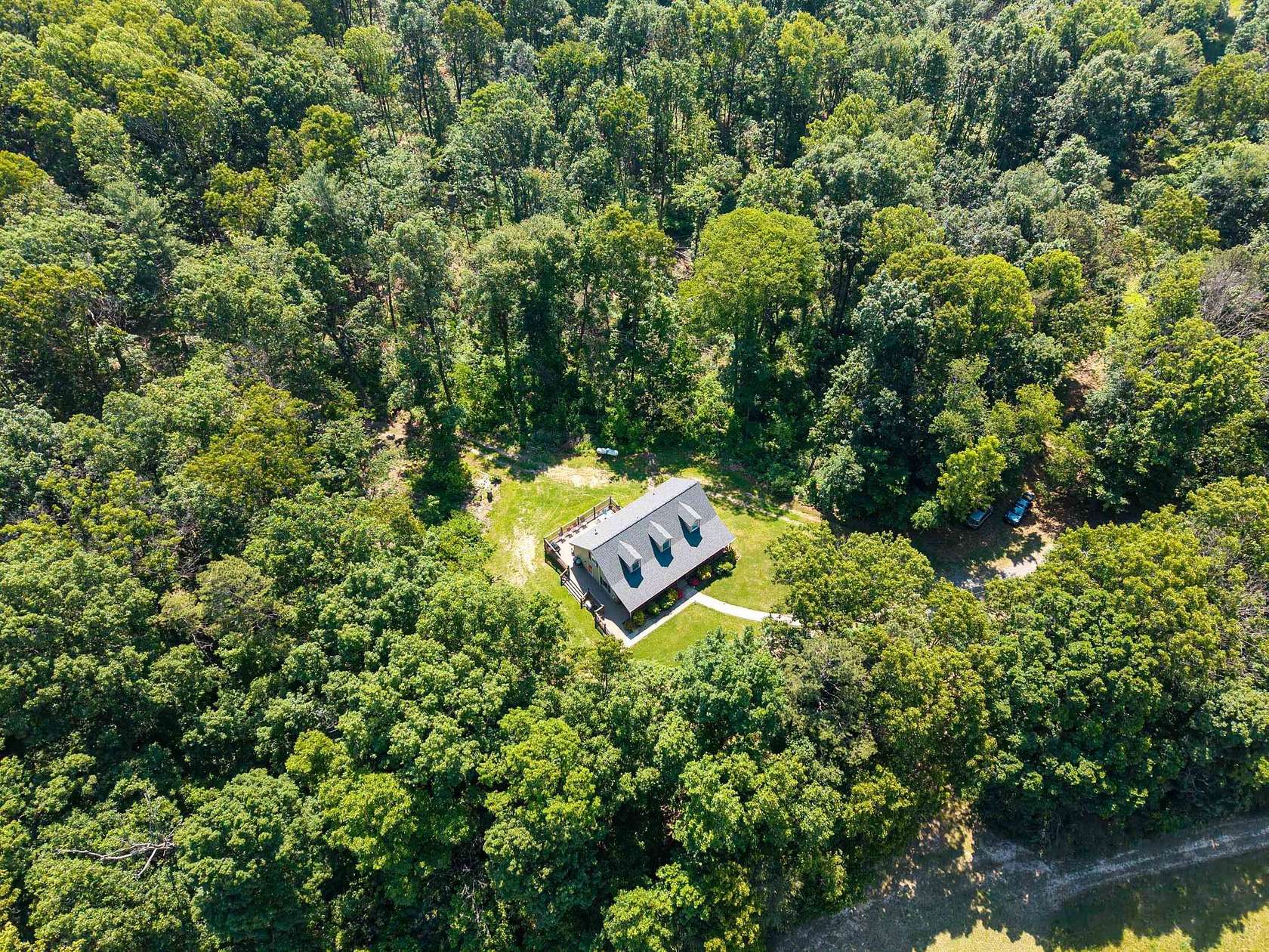 6.77 Acres of Land with Home for Sale in Shenandoah, Virginia