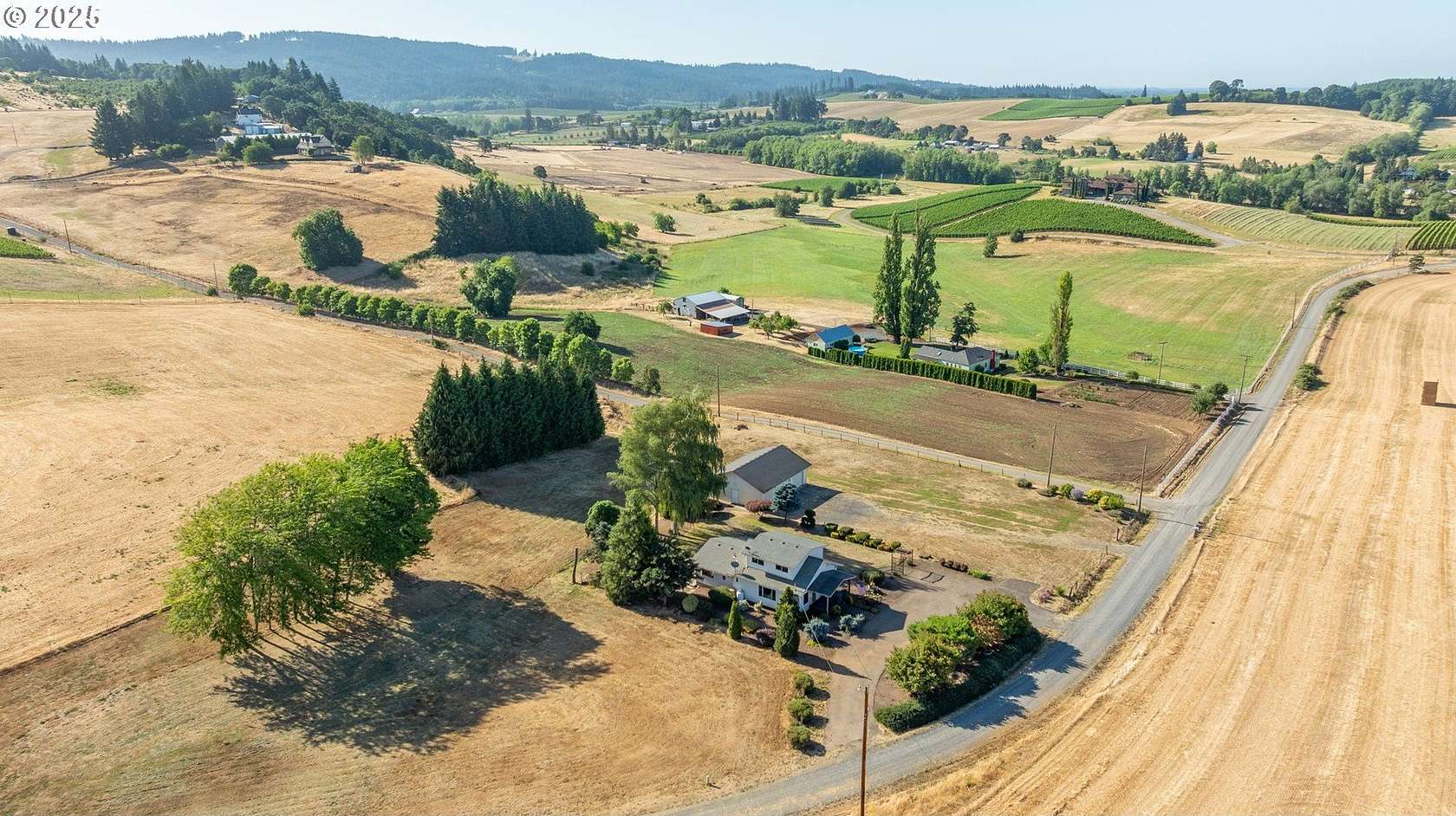 10 Acres of Land with Home for Sale in Carlton, Oregon