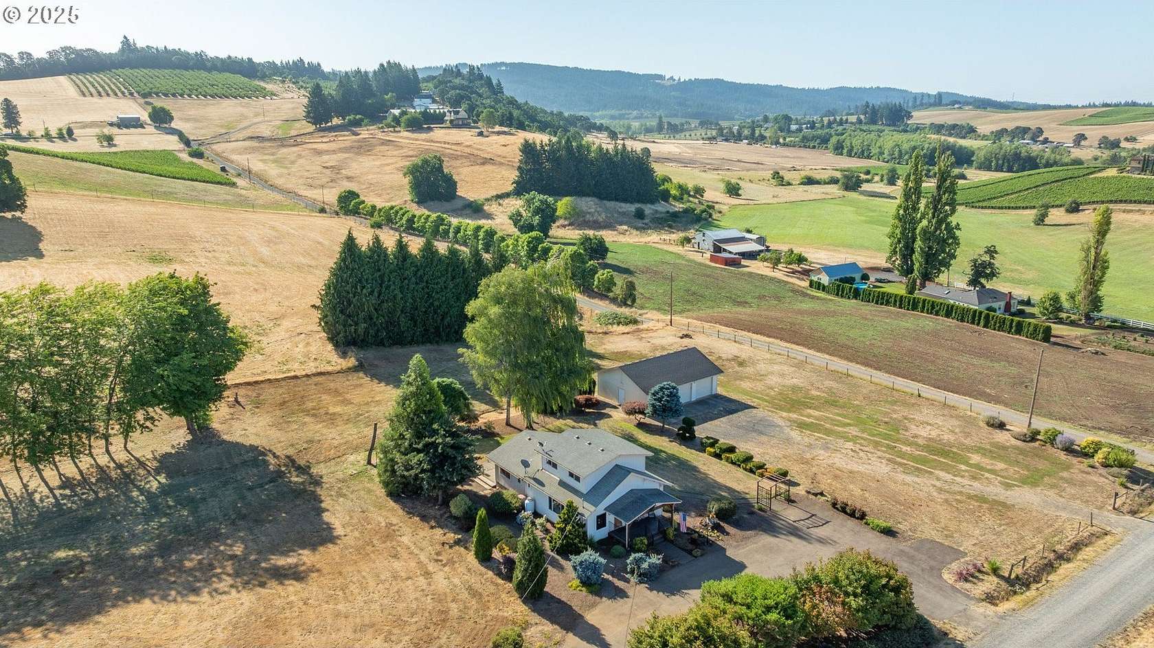 10 Acres of Land with Home for Sale in Carlton, Oregon
