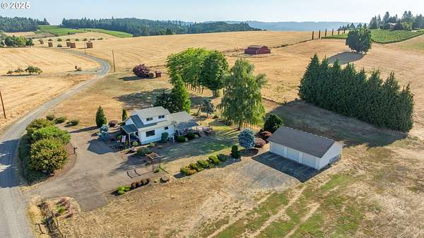 10 Acres of Land with Home for Sale in Carlton, Oregon