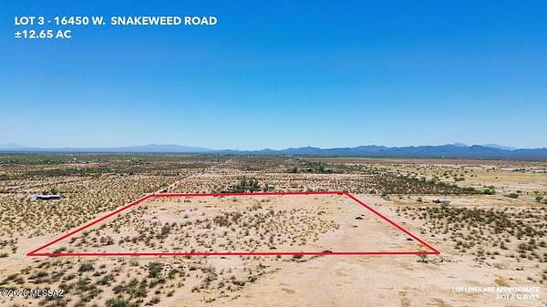 12.6 Acres of Land for Sale in Marana, Arizona