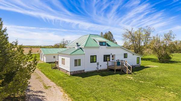 5 Acres of Land with Home for Sale in Millersburg, Michigan