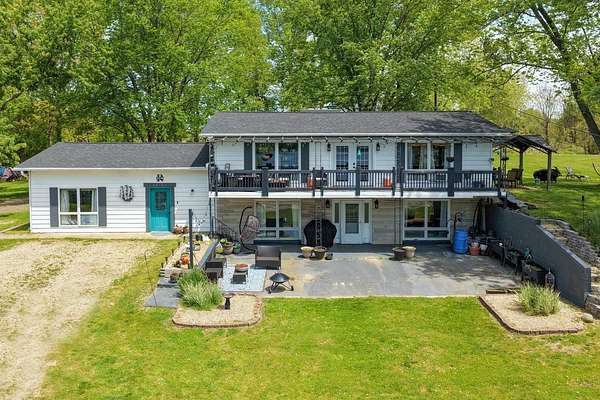 1.84 Acres of Land with Home for Sale in Jones, Michigan