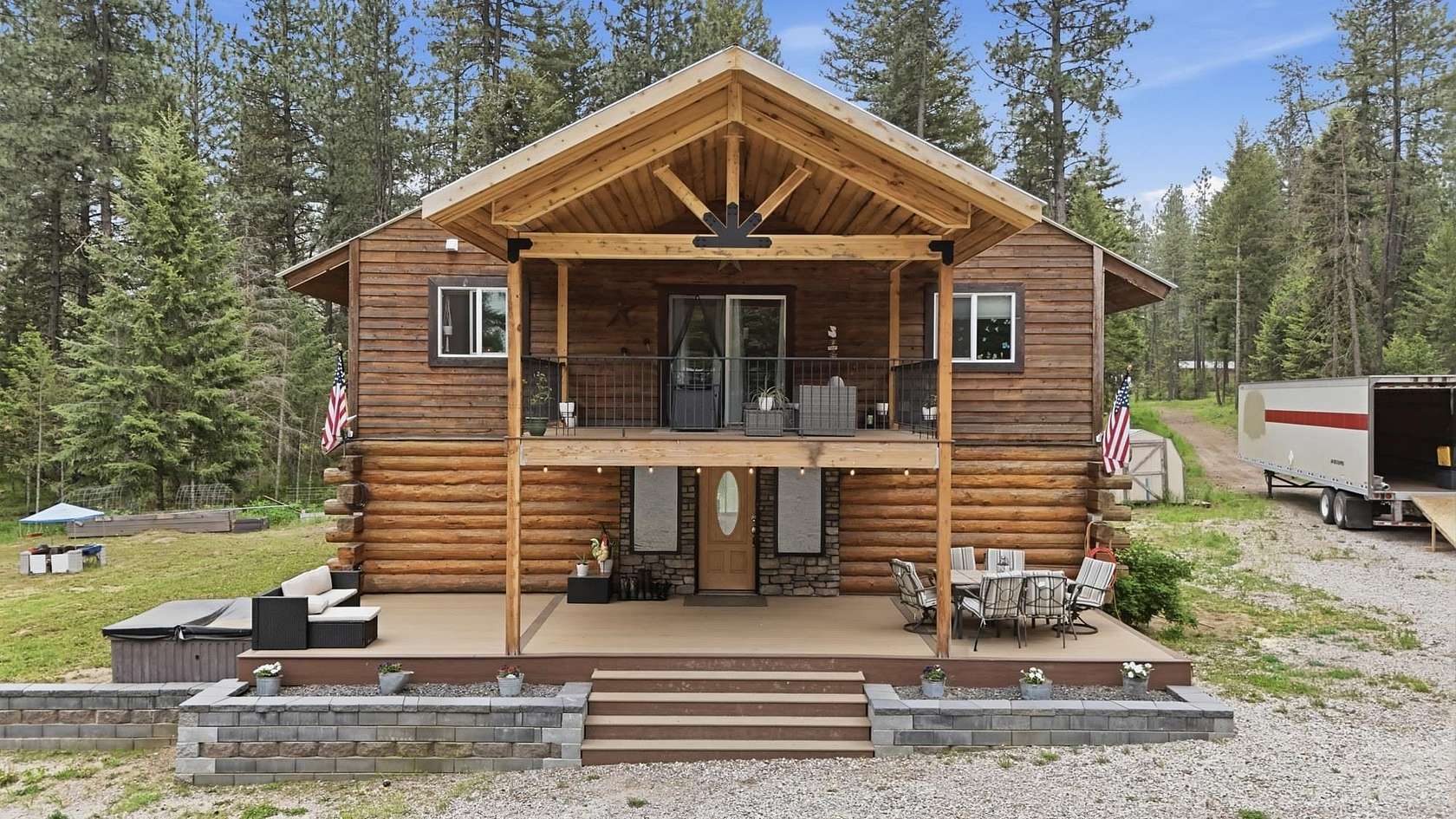 13.5 Acres of Land with Home for Sale in Deer Park, Washington