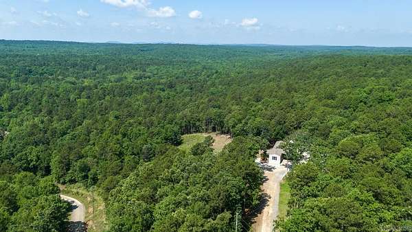 15.4 Acres of Recreational Land with Home for Sale in Bigelow, Arkansas