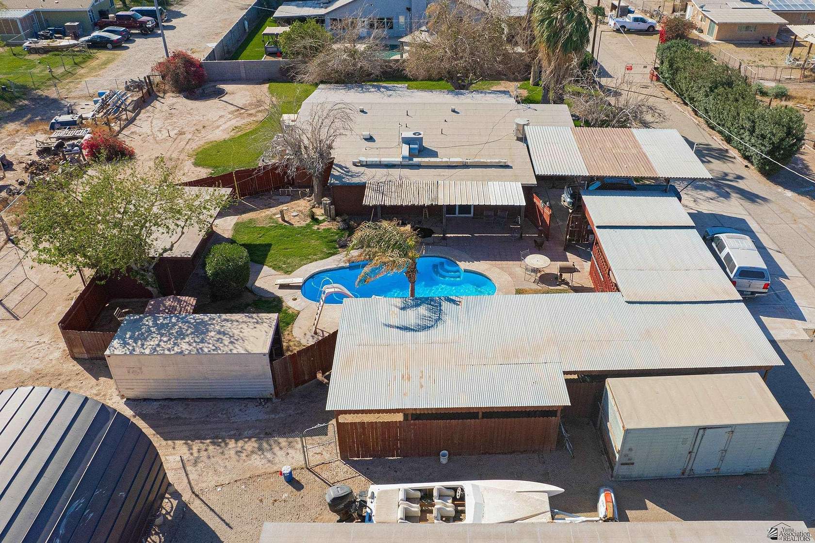 1.63 Acres of Land with Home for Sale in Yuma, Arizona