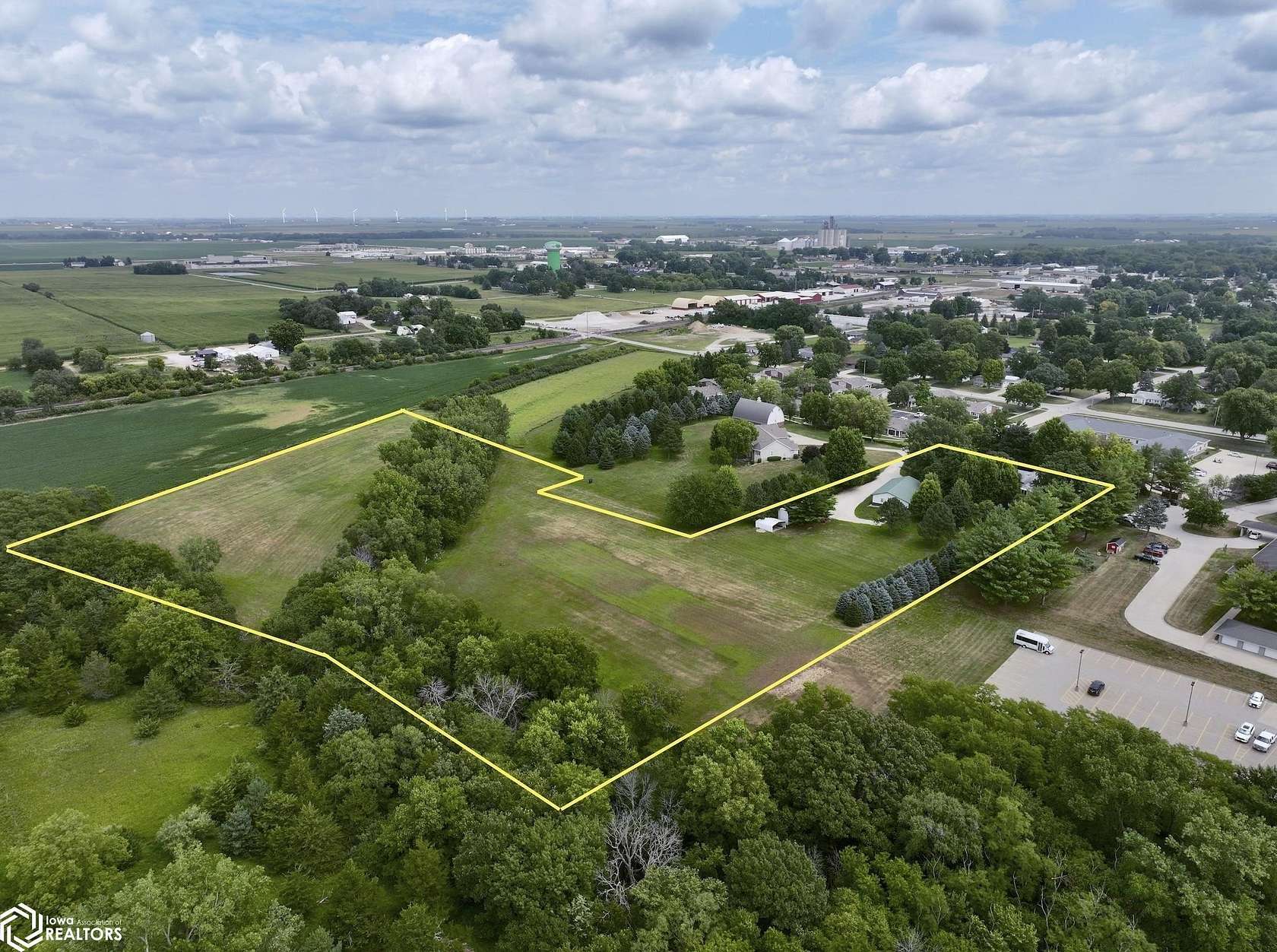 9.4 Acres of Land with Home for Sale in Jefferson, Iowa