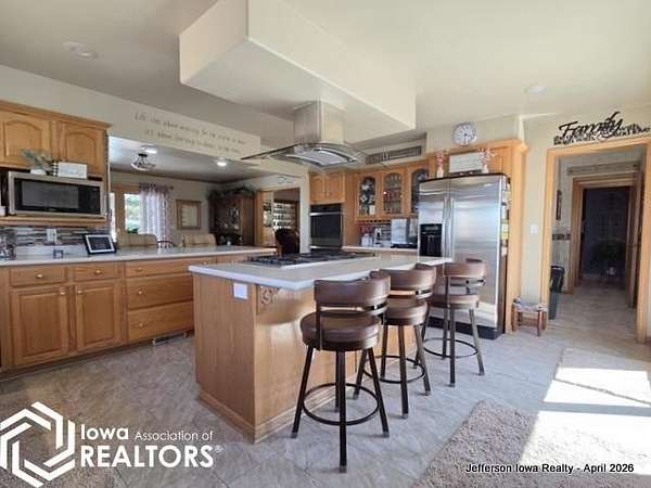9.4 Acres of Land with Home for Sale in Jefferson, Iowa