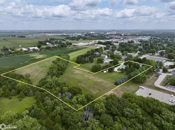 9.4 Acres of Land with Home for Sale in Jefferson, Iowa