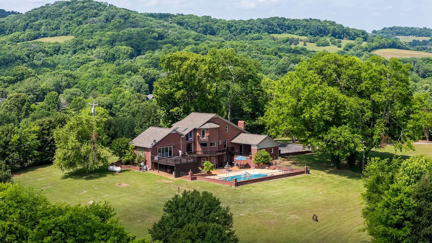 6 Acres of Land with Home for Sale in Culleoka, Tennessee