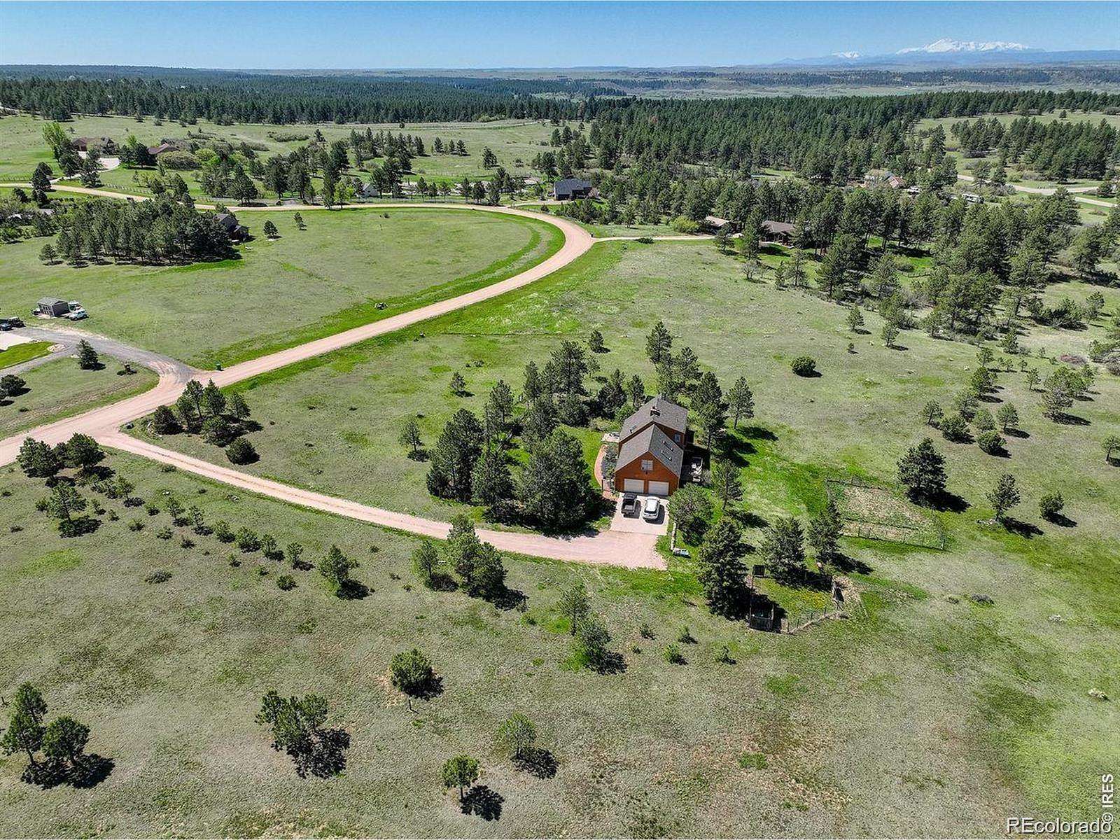5.18 Acres of Land with Home for Sale in Franktown, Colorado