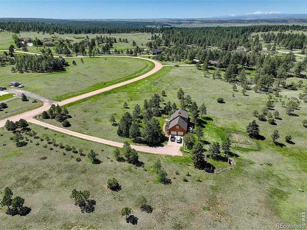 5.18 Acres of Land with Home for Sale in Franktown, Colorado