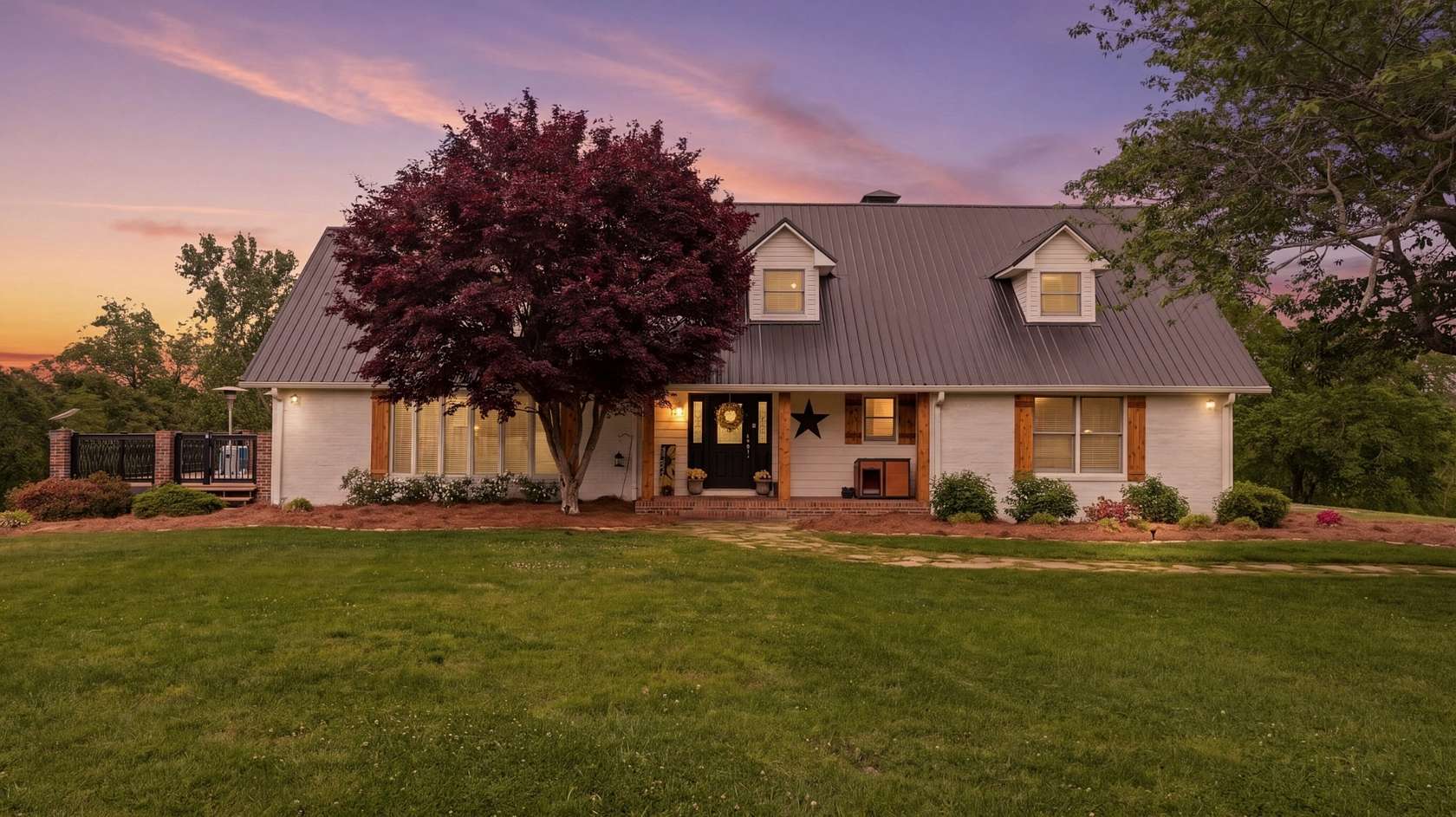 5.8 Acres of Land with Home for Sale in Lynchburg, Tennessee