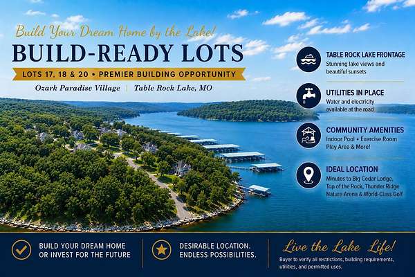 0.35 Acres of Residential Land for Sale in Ridgedale, Missouri