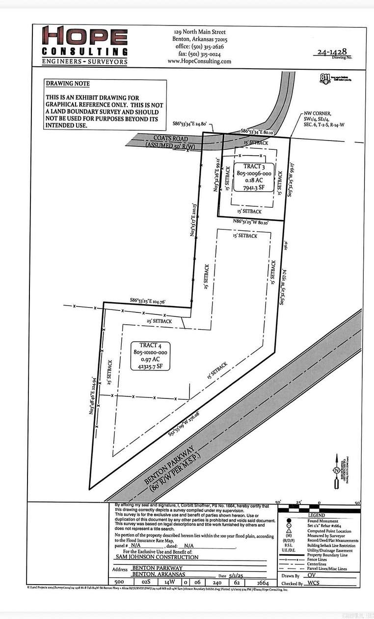 1.15 Acres of Commercial Land for Sale in Benton, Arkansas