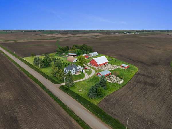 5.84 Acres of Land with Home for Sale in State Center, Iowa