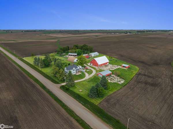5.84 Acres of Land with Home for Sale in State Center, Iowa
