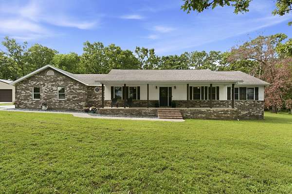 3.33 Acres of Land with Home for Sale in Louisburg, Missouri