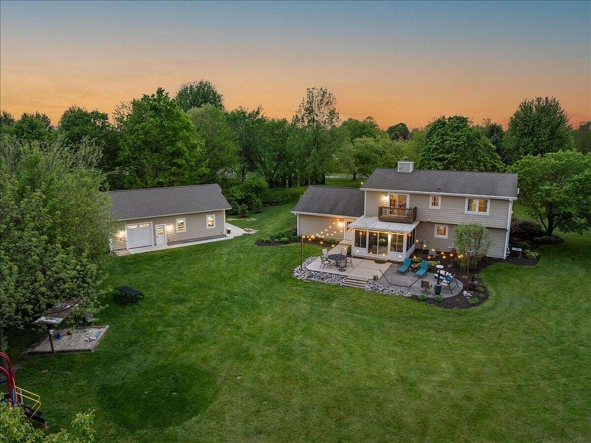 2 Acres of Land with Home for Sale in Hubertus, Wisconsin