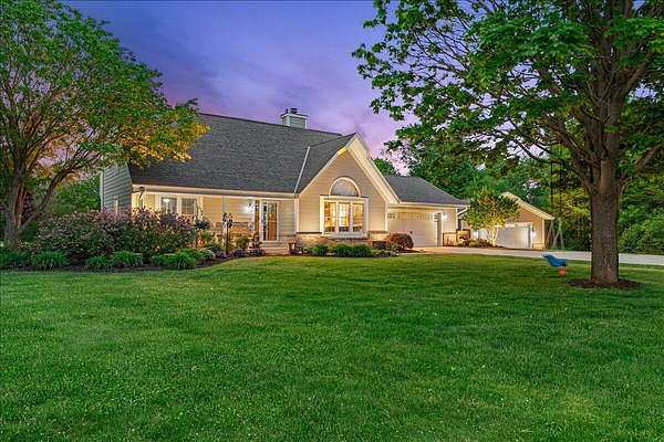 2 Acres of Land with Home for Sale in Hubertus, Wisconsin