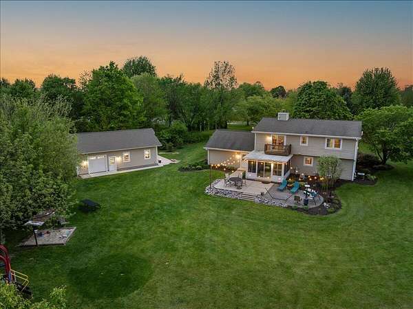 2 Acres of Land with Home for Sale in Hubertus, Wisconsin