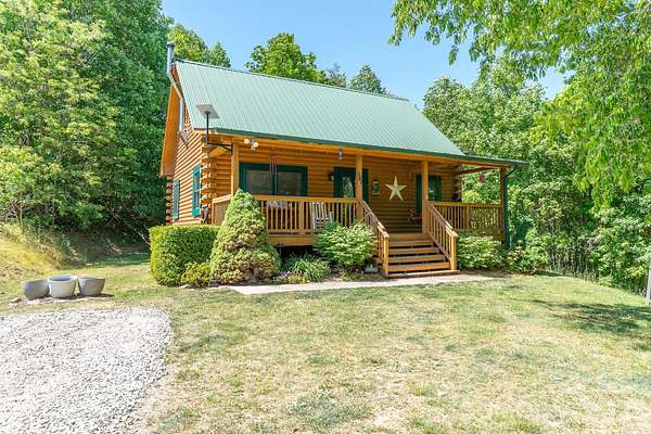 4.57 Acres of Land with Home for Sale in Canton, North Carolina