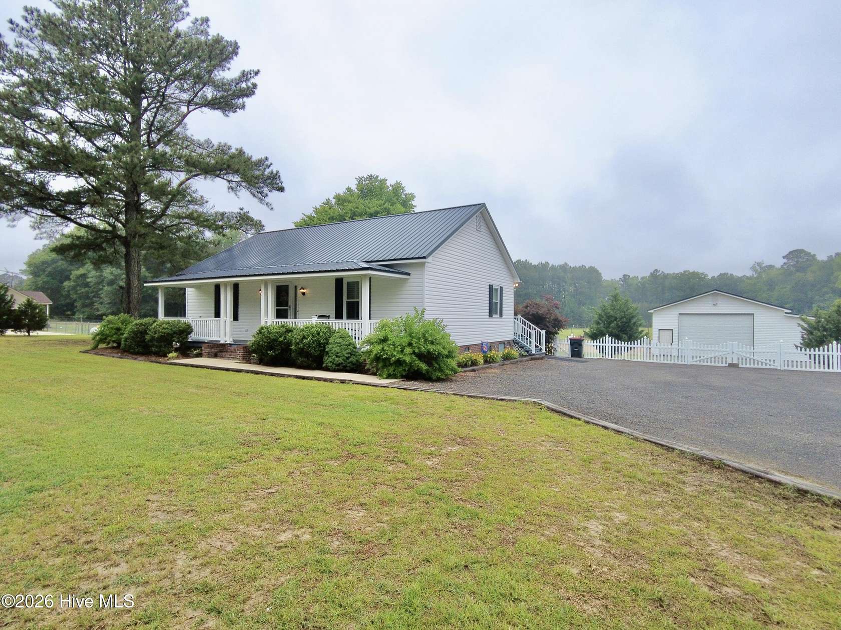 11 Acres of Land with Home for Sale in Eure, North Carolina