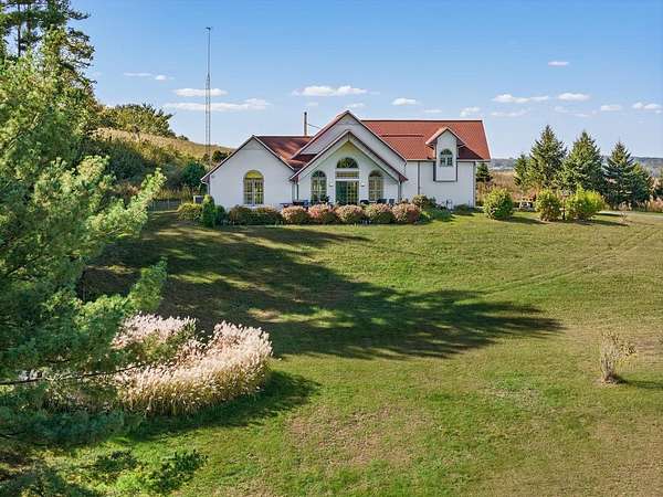 18.4 Acres of Land with Home for Sale in La Valle, Wisconsin