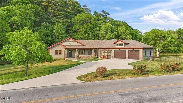 3.8 Acres of Land with Home for Sale in Afton, Tennessee