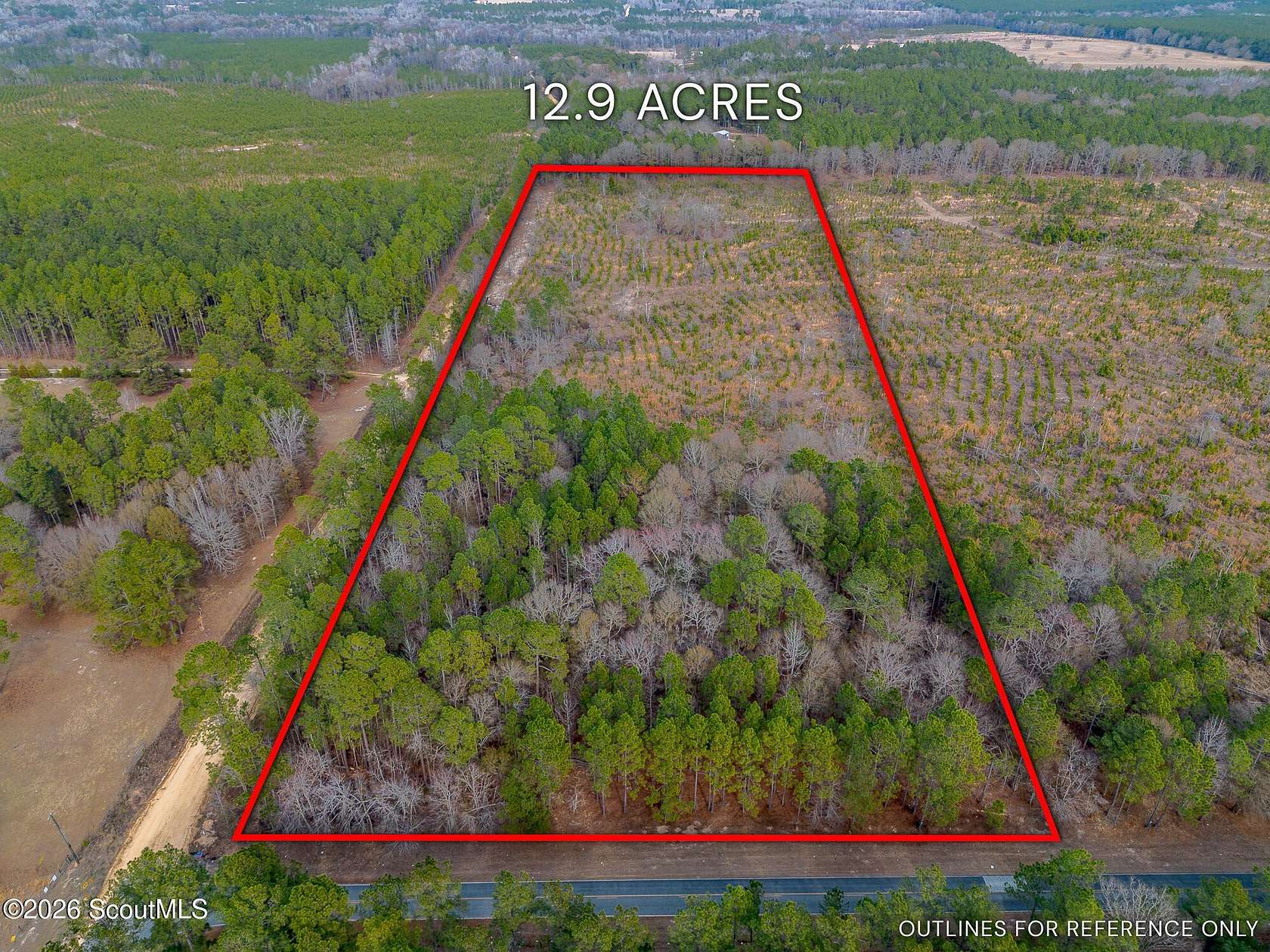 12.9 Acres of Land for Sale in Hawkinsville, Georgia
