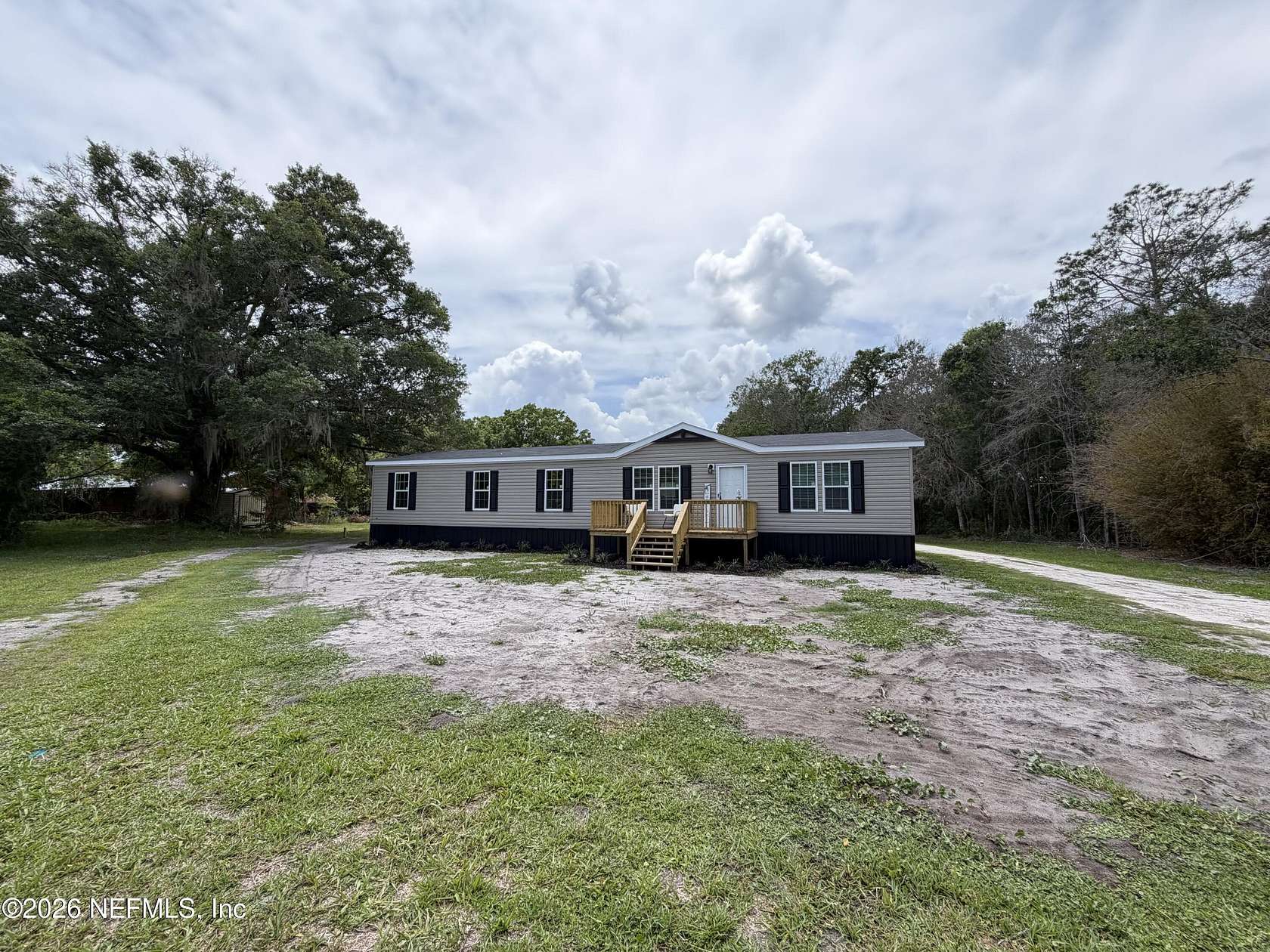 11.1 Acres of Land with Home for Sale in Starke, Florida