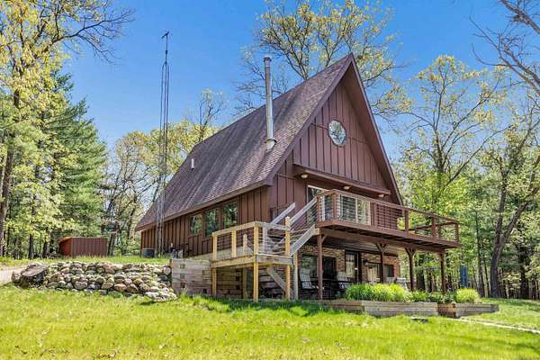 2.5 Acres of Land with Home for Sale in Wild Rose, Wisconsin